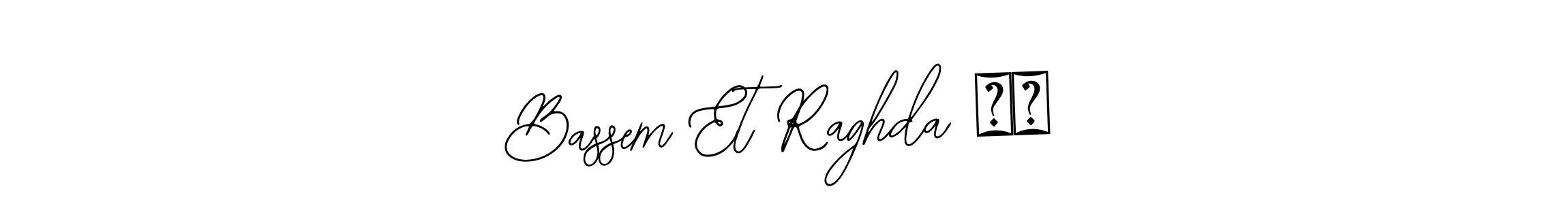 It looks lik you need a new signature style for name Bassem Et Raghda ❤️. Design unique handwritten (Bearetta-2O07w) signature with our free signature maker in just a few clicks. Bassem Et Raghda ❤️ signature style 12 images and pictures png