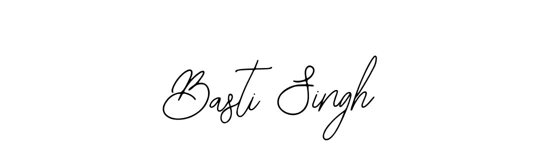 Make a beautiful signature design for name Basti Singh. Use this online signature maker to create a handwritten signature for free. Basti Singh signature style 12 images and pictures png