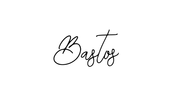 Use a signature maker to create a handwritten signature online. With this signature software, you can design (Bearetta-2O07w) your own signature for name Bastos. Bastos signature style 12 images and pictures png
