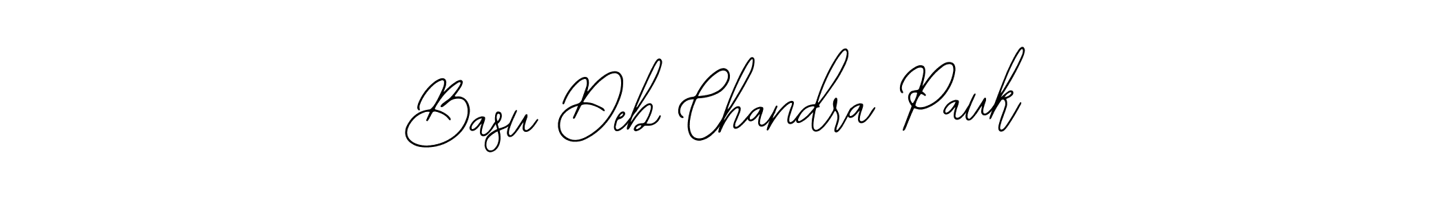 Also You can easily find your signature by using the search form. We will create Basu Deb Chandra Pauk name handwritten signature images for you free of cost using Bearetta-2O07w sign style. Basu Deb Chandra Pauk signature style 12 images and pictures png