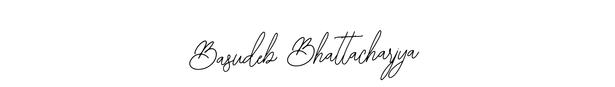 How to make Basudeb Bhattacharjya name signature. Use Bearetta-2O07w style for creating short signs online. This is the latest handwritten sign. Basudeb Bhattacharjya signature style 12 images and pictures png