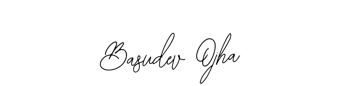 Similarly Bearetta-2O07w is the best handwritten signature design. Signature creator online .You can use it as an online autograph creator for name Basudev Ojha. Basudev Ojha signature style 12 images and pictures png