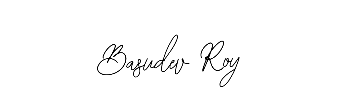 How to make Basudev Roy name signature. Use Bearetta-2O07w style for creating short signs online. This is the latest handwritten sign. Basudev Roy signature style 12 images and pictures png