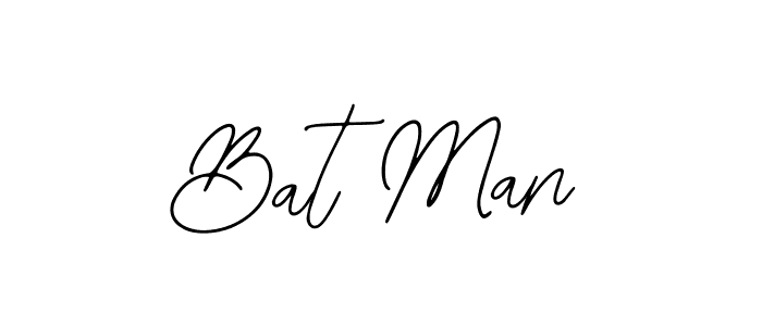 Use a signature maker to create a handwritten signature online. With this signature software, you can design (Bearetta-2O07w) your own signature for name Bat Man. Bat Man signature style 12 images and pictures png