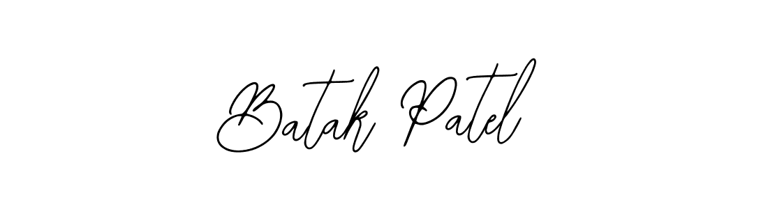 Make a beautiful signature design for name Batak Patel. With this signature (Bearetta-2O07w) style, you can create a handwritten signature for free. Batak Patel signature style 12 images and pictures png