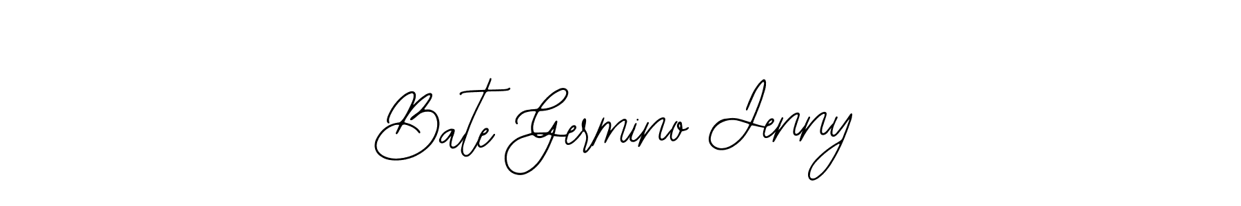You can use this online signature creator to create a handwritten signature for the name Bate Germino Jenny. This is the best online autograph maker. Bate Germino Jenny signature style 12 images and pictures png