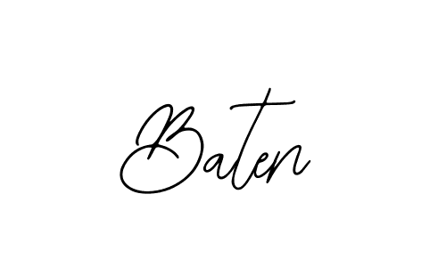 Similarly Bearetta-2O07w is the best handwritten signature design. Signature creator online .You can use it as an online autograph creator for name Baten. Baten signature style 12 images and pictures png