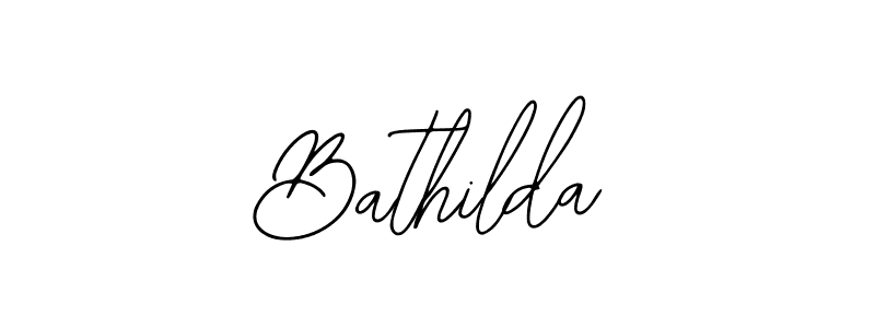 Design your own signature with our free online signature maker. With this signature software, you can create a handwritten (Bearetta-2O07w) signature for name Bathilda. Bathilda signature style 12 images and pictures png