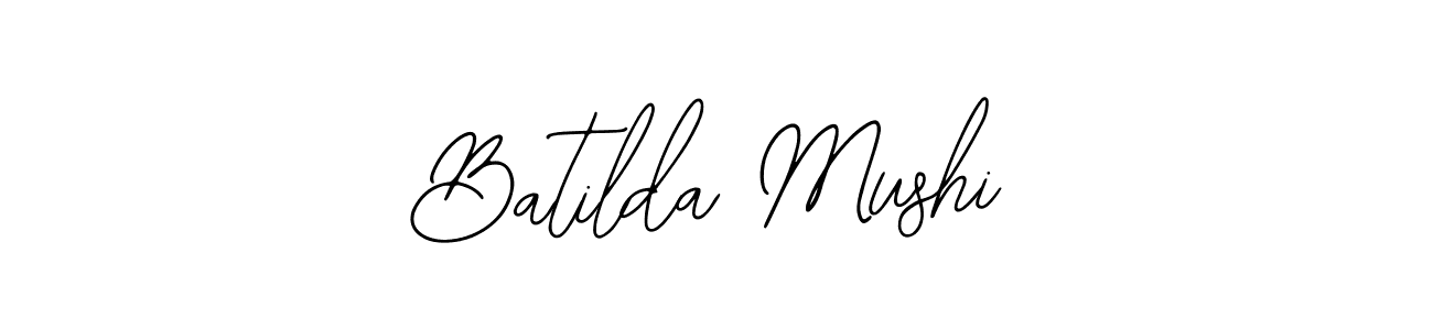 Also You can easily find your signature by using the search form. We will create Batilda Mushi name handwritten signature images for you free of cost using Bearetta-2O07w sign style. Batilda Mushi signature style 12 images and pictures png