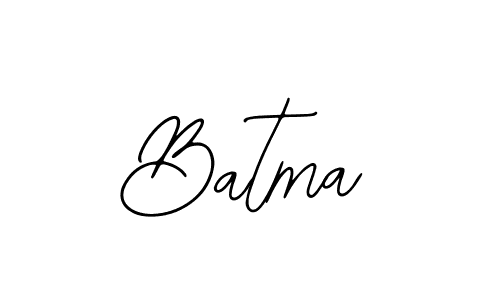 How to make Batma name signature. Use Bearetta-2O07w style for creating short signs online. This is the latest handwritten sign. Batma signature style 12 images and pictures png