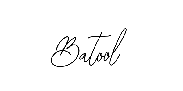 Design your own signature with our free online signature maker. With this signature software, you can create a handwritten (Bearetta-2O07w) signature for name Batool. Batool signature style 12 images and pictures png