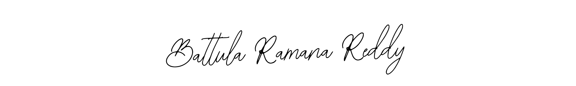The best way (Bearetta-2O07w) to make a short signature is to pick only two or three words in your name. The name Battula Ramana Reddy include a total of six letters. For converting this name. Battula Ramana Reddy signature style 12 images and pictures png