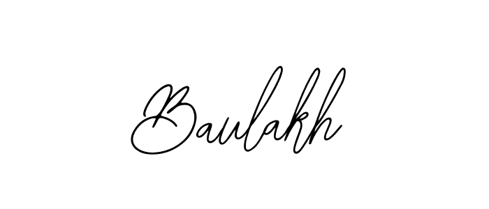 Design your own signature with our free online signature maker. With this signature software, you can create a handwritten (Bearetta-2O07w) signature for name Baulakh. Baulakh signature style 12 images and pictures png