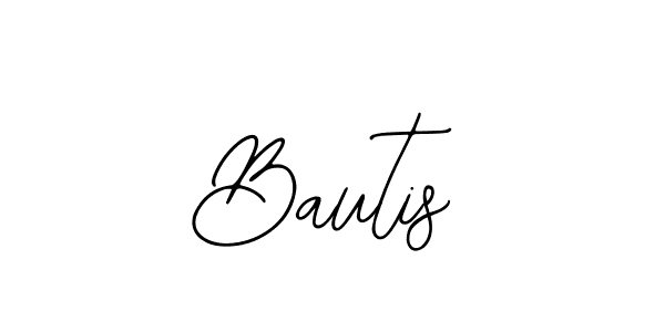 Bautis stylish signature style. Best Handwritten Sign (Bearetta-2O07w) for my name. Handwritten Signature Collection Ideas for my name Bautis. Bautis signature style 12 images and pictures png