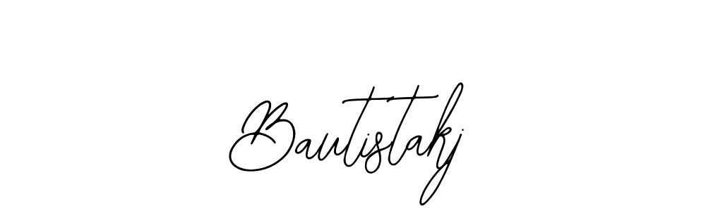 How to make Bautistakj signature? Bearetta-2O07w is a professional autograph style. Create handwritten signature for Bautistakj name. Bautistakj signature style 12 images and pictures png