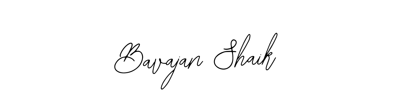 Design your own signature with our free online signature maker. With this signature software, you can create a handwritten (Bearetta-2O07w) signature for name Bavajan Shaik. Bavajan Shaik signature style 12 images and pictures png