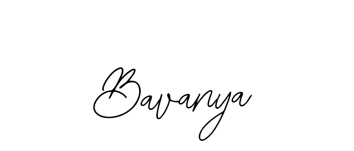Design your own signature with our free online signature maker. With this signature software, you can create a handwritten (Bearetta-2O07w) signature for name Bavanya. Bavanya signature style 12 images and pictures png