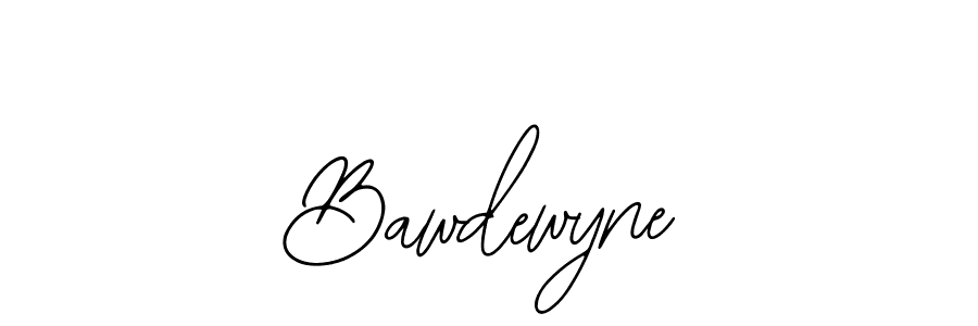 Design your own signature with our free online signature maker. With this signature software, you can create a handwritten (Bearetta-2O07w) signature for name Bawdewyne. Bawdewyne signature style 12 images and pictures png