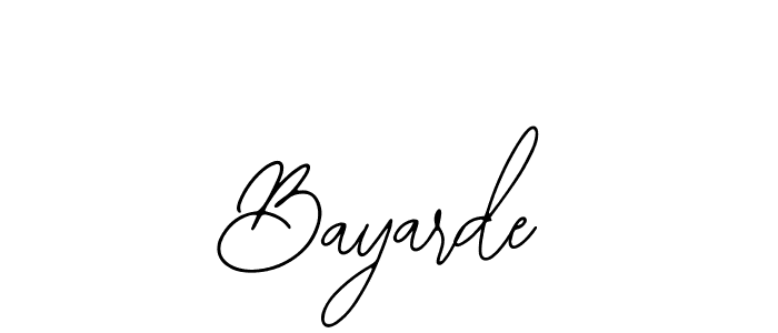 Make a beautiful signature design for name Bayarde. With this signature (Bearetta-2O07w) style, you can create a handwritten signature for free. Bayarde signature style 12 images and pictures png