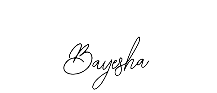 The best way (Bearetta-2O07w) to make a short signature is to pick only two or three words in your name. The name Bayesha include a total of six letters. For converting this name. Bayesha signature style 12 images and pictures png