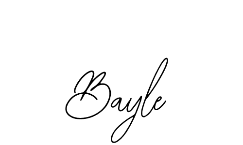 Create a beautiful signature design for name Bayle. With this signature (Bearetta-2O07w) fonts, you can make a handwritten signature for free. Bayle signature style 12 images and pictures png