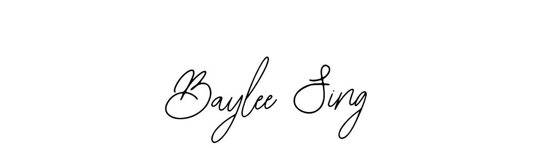 Baylee Sing stylish signature style. Best Handwritten Sign (Bearetta-2O07w) for my name. Handwritten Signature Collection Ideas for my name Baylee Sing. Baylee Sing signature style 12 images and pictures png
