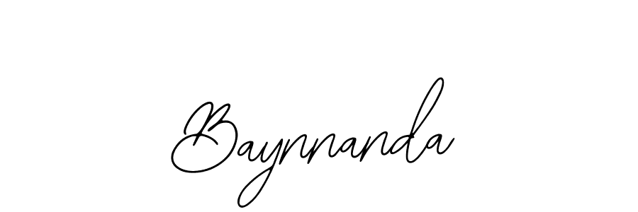 It looks lik you need a new signature style for name Baynnanda. Design unique handwritten (Bearetta-2O07w) signature with our free signature maker in just a few clicks. Baynnanda signature style 12 images and pictures png