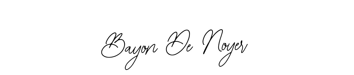 Design your own signature with our free online signature maker. With this signature software, you can create a handwritten (Bearetta-2O07w) signature for name Bayon De Noyer. Bayon De Noyer signature style 12 images and pictures png