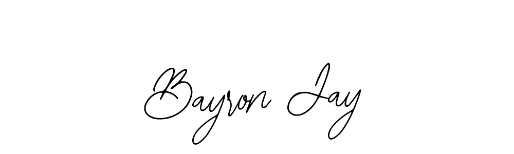 Also You can easily find your signature by using the search form. We will create Bayron Jay name handwritten signature images for you free of cost using Bearetta-2O07w sign style. Bayron Jay signature style 12 images and pictures png