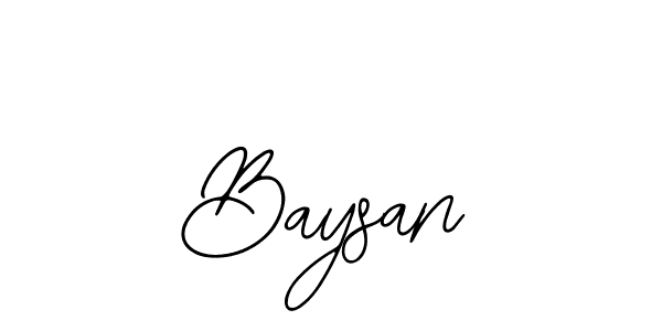 if you are searching for the best signature style for your name Baysan. so please give up your signature search. here we have designed multiple signature styles  using Bearetta-2O07w. Baysan signature style 12 images and pictures png
