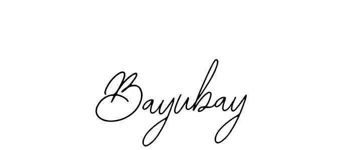 How to make Bayubay signature? Bearetta-2O07w is a professional autograph style. Create handwritten signature for Bayubay name. Bayubay signature style 12 images and pictures png