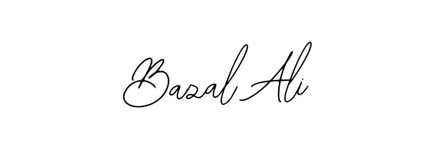 Design your own signature with our free online signature maker. With this signature software, you can create a handwritten (Bearetta-2O07w) signature for name Bazal Ali. Bazal Ali signature style 12 images and pictures png