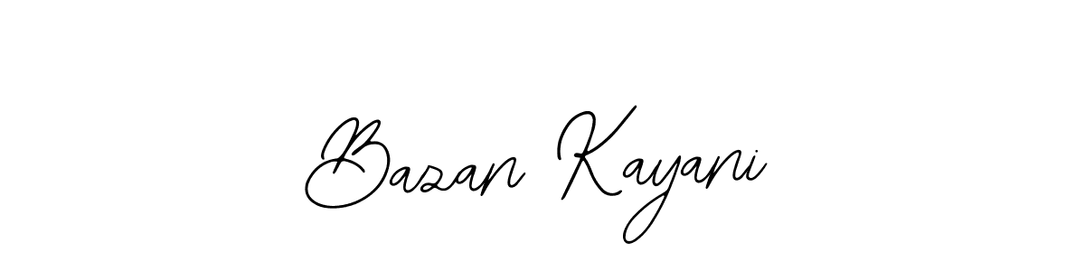 How to Draw Bazan Kayani signature style? Bearetta-2O07w is a latest design signature styles for name Bazan Kayani. Bazan Kayani signature style 12 images and pictures png