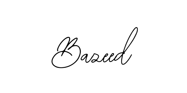 How to Draw Bazeed signature style? Bearetta-2O07w is a latest design signature styles for name Bazeed. Bazeed signature style 12 images and pictures png