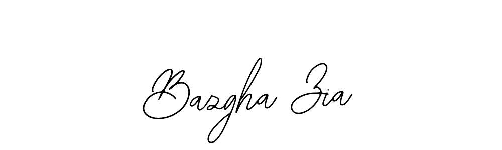 if you are searching for the best signature style for your name Bazgha Zia. so please give up your signature search. here we have designed multiple signature styles  using Bearetta-2O07w. Bazgha Zia signature style 12 images and pictures png