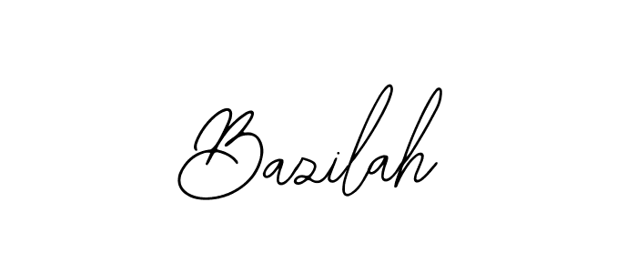 if you are searching for the best signature style for your name Bazilah. so please give up your signature search. here we have designed multiple signature styles  using Bearetta-2O07w. Bazilah signature style 12 images and pictures png
