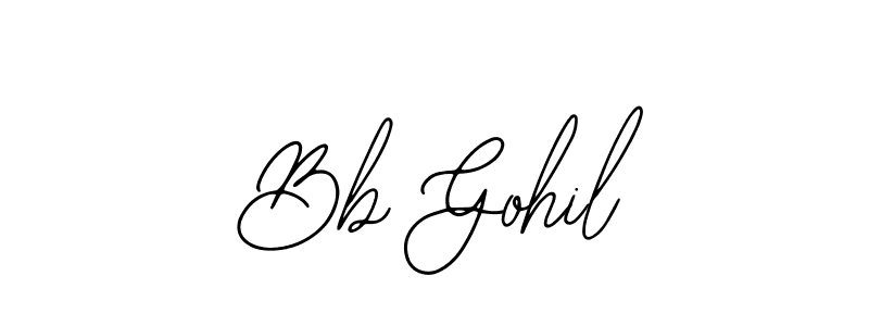 Make a beautiful signature design for name Bb Gohil. With this signature (Bearetta-2O07w) style, you can create a handwritten signature for free. Bb Gohil signature style 12 images and pictures png