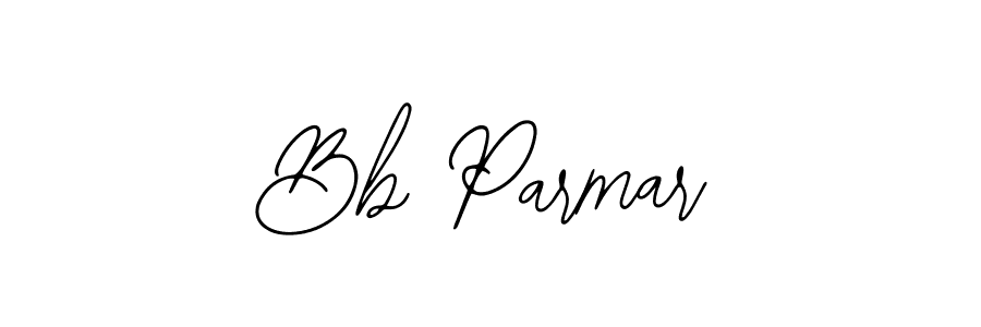 Use a signature maker to create a handwritten signature online. With this signature software, you can design (Bearetta-2O07w) your own signature for name Bb Parmar. Bb Parmar signature style 12 images and pictures png