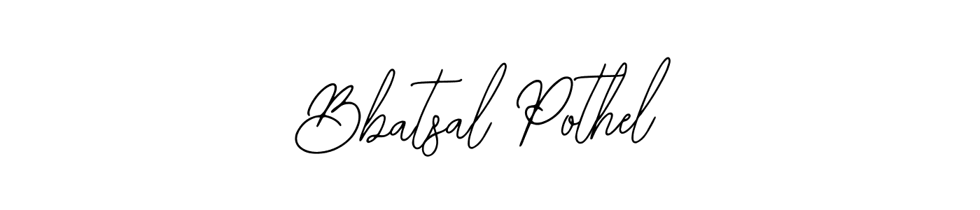 Bbatsal Pothel stylish signature style. Best Handwritten Sign (Bearetta-2O07w) for my name. Handwritten Signature Collection Ideas for my name Bbatsal Pothel. Bbatsal Pothel signature style 12 images and pictures png