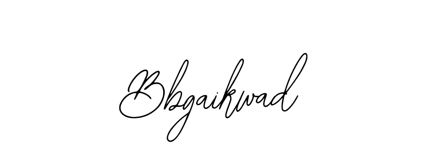 How to make Bbgaikwad name signature. Use Bearetta-2O07w style for creating short signs online. This is the latest handwritten sign. Bbgaikwad signature style 12 images and pictures png