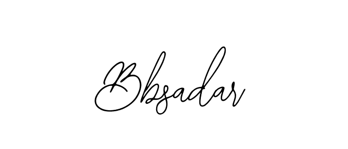 You should practise on your own different ways (Bearetta-2O07w) to write your name (Bbsadar) in signature. don't let someone else do it for you. Bbsadar signature style 12 images and pictures png