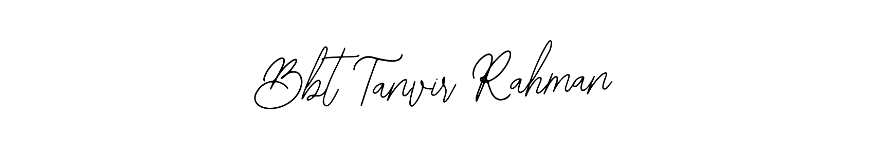 Create a beautiful signature design for name Bbt Tanvir Rahman. With this signature (Bearetta-2O07w) fonts, you can make a handwritten signature for free. Bbt Tanvir Rahman signature style 12 images and pictures png