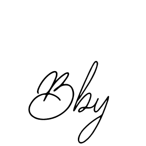 You should practise on your own different ways (Bearetta-2O07w) to write your name (Bby) in signature. don't let someone else do it for you. Bby signature style 12 images and pictures png