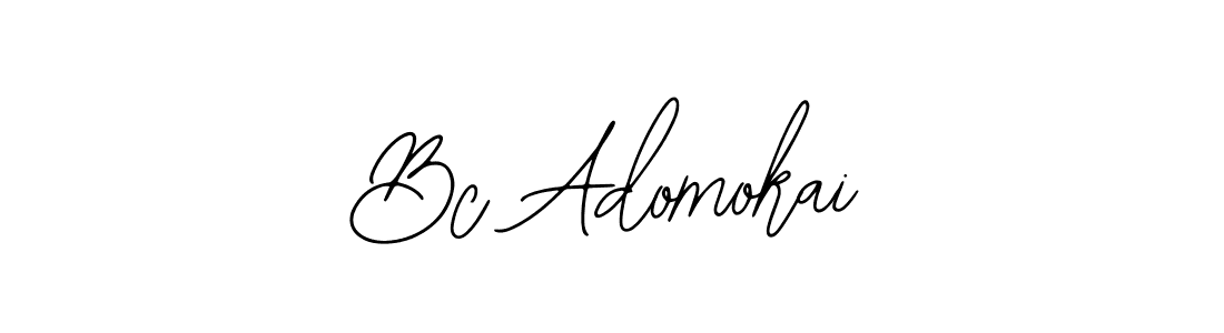 How to make Bc Adomokai signature? Bearetta-2O07w is a professional autograph style. Create handwritten signature for Bc Adomokai name. Bc Adomokai signature style 12 images and pictures png