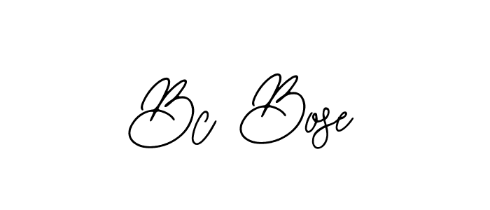 The best way (Bearetta-2O07w) to make a short signature is to pick only two or three words in your name. The name Bc Bose include a total of six letters. For converting this name. Bc Bose signature style 12 images and pictures png