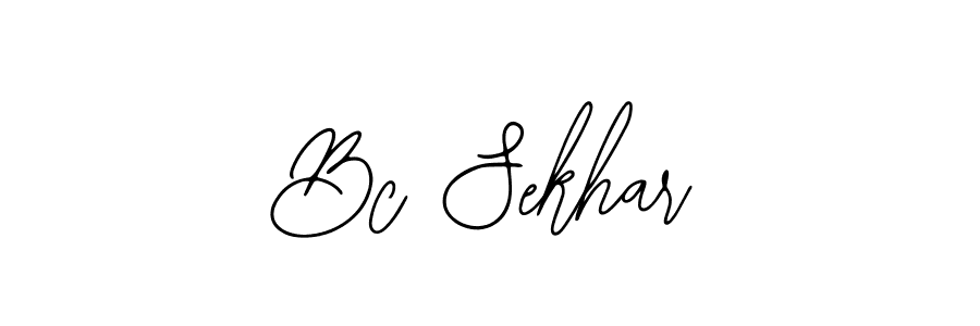 Make a short Bc Sekhar signature style. Manage your documents anywhere anytime using Bearetta-2O07w. Create and add eSignatures, submit forms, share and send files easily. Bc Sekhar signature style 12 images and pictures png