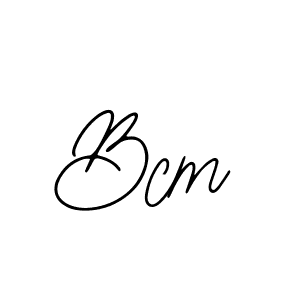 The best way (Bearetta-2O07w) to make a short signature is to pick only two or three words in your name. The name Bcm include a total of six letters. For converting this name. Bcm signature style 12 images and pictures png