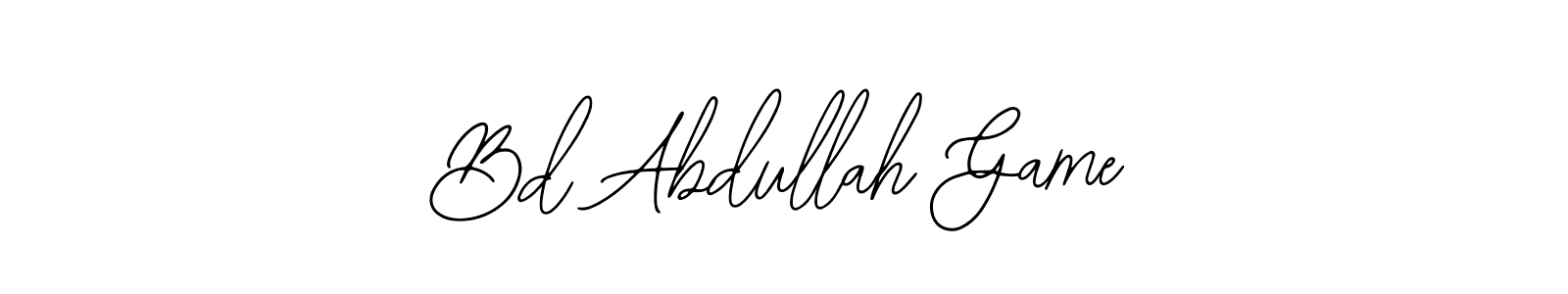 Make a beautiful signature design for name Bd Abdullah Game. Use this online signature maker to create a handwritten signature for free. Bd Abdullah Game signature style 12 images and pictures png