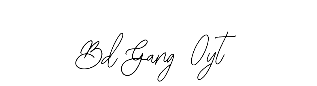 Once you've used our free online signature maker to create your best signature Bearetta-2O07w style, it's time to enjoy all of the benefits that Bd Gang50yt name signing documents. Bd Gang50yt signature style 12 images and pictures png