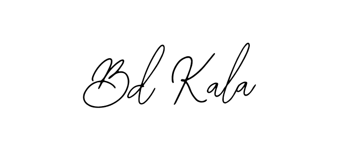 Make a beautiful signature design for name Bd Kala. Use this online signature maker to create a handwritten signature for free. Bd Kala signature style 12 images and pictures png